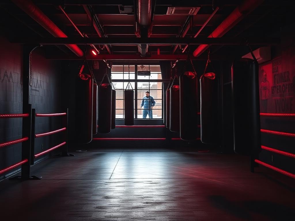 Boxing Area at IronPeak Fitness