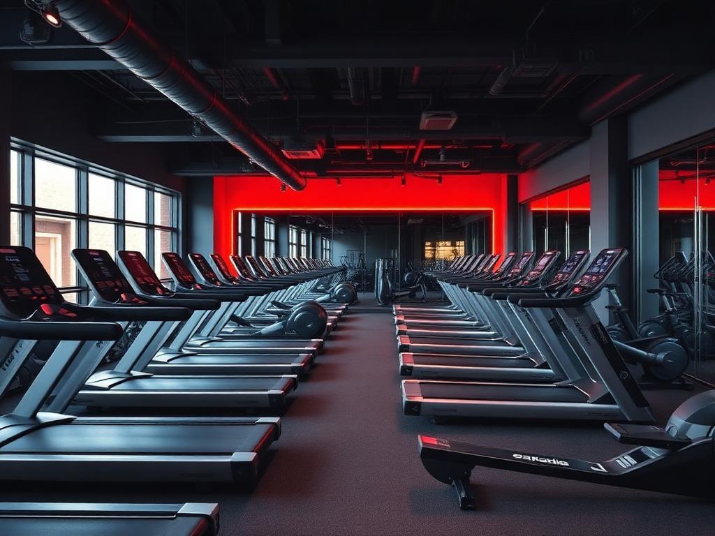 Cardio Area at IronPeak Fitness