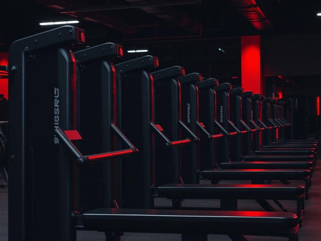 Machines at IronPeak Fitness