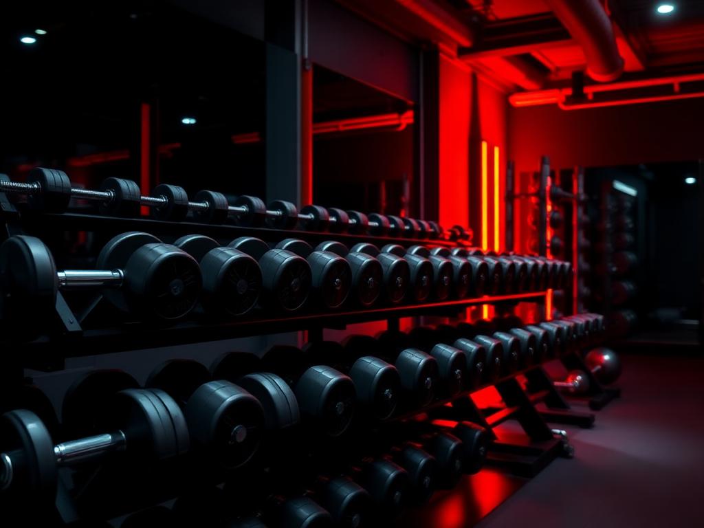 Free Weights at IronPeak Fitness